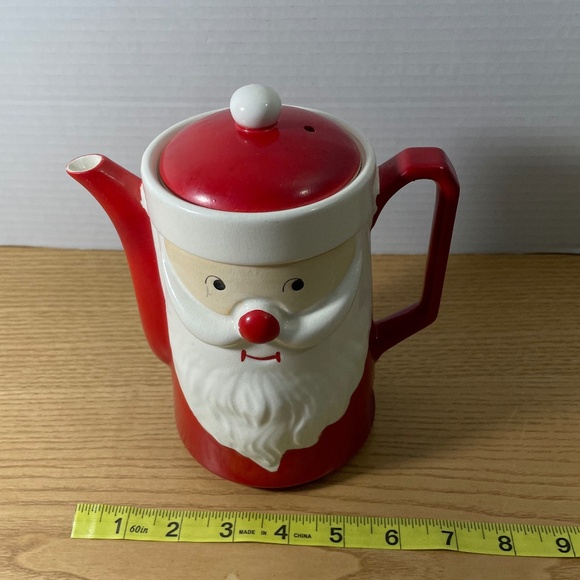 Vtg Dan Brechner Santa Claus Face Electric Hot Pot Tested Works Japan Very Rare! - Picture 14 of 15